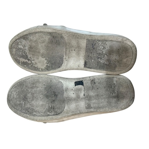 Steve Madden Rose Gold Metallic Flower Sneakers Size 7.5 flats slip on shoes - Picture 8 of 10